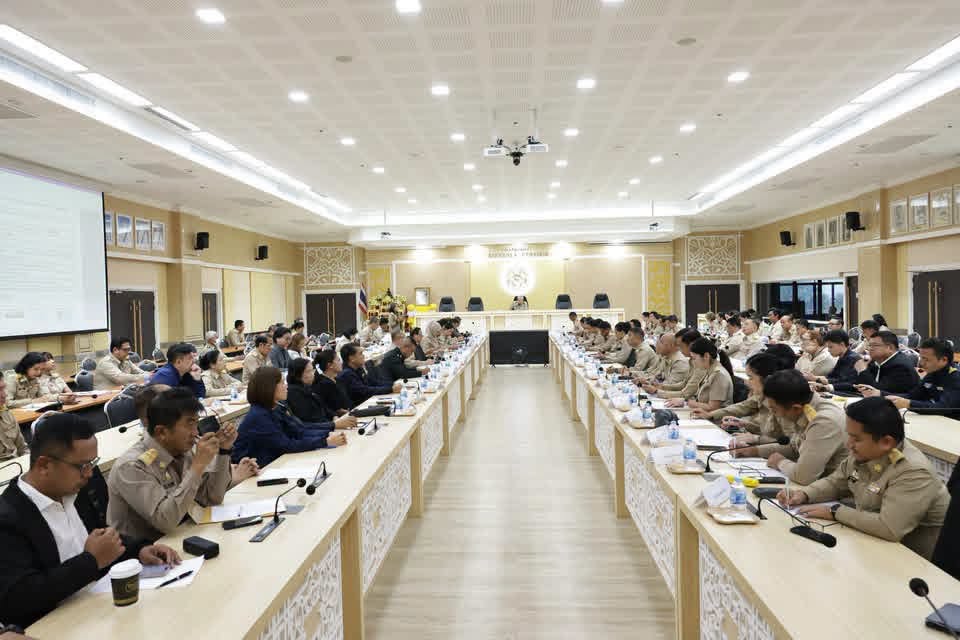 พช.สงขลา ประชุมเตรียมความพร้อมการประชุมคณะรัฐมนตรีอย่างเป็นทางการนอกสถานที่ ครั้งที่ 1/2569